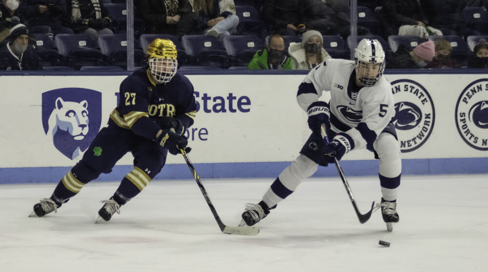 PSU Men's Hockey vs. Notre Dame, Berger